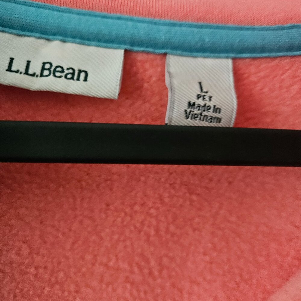 Women's L.L. Bean Quilted Sweatshirt Size PL - Picture 5 of 5